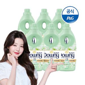 다우니 초고농축 섬유유연제 향수컬렉션 프리지아 1Lx6