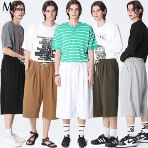 [모리모리스][모리모리스(Morry Morris)] 7부 투턱 버뮤다 팬츠