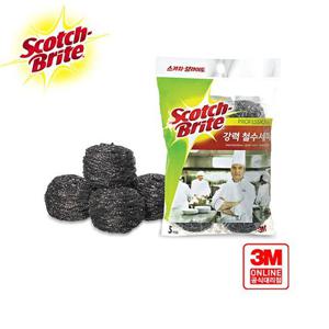 3M주방용품 스카치브라이트 철 수세미45g(5입)