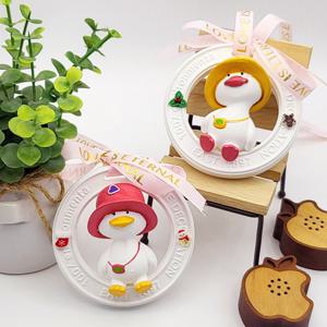 [본품+오일+선물포장] 바오밥 캐릭터 석고 방향제 프리티미니덕 차량 화장실 현관 사무실 실내 신혼부부 집