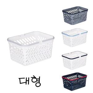 모던 대형 멀티 바스켓 손잡이 다용도 바구니 (랜덤)