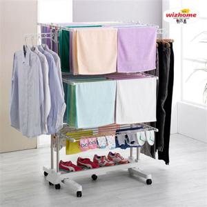 위즈홈_ 프리미엄 빨래건조대 6단 / 더블라인