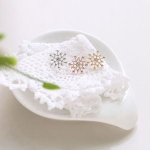 (은침) 눈꽃 샬럿 귀걸이