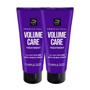 [미쟝센]미쟝센 볼륨케어 퍼플 콜라겐 트리트먼트 330ml x2
