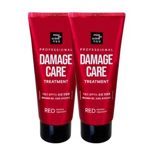 [미쟝센]미쟝센 데미지케어 레드 프로틴 트리트먼트 330ml x2
