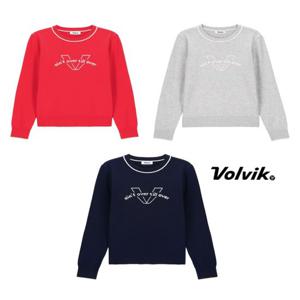 볼빅 여성 골프 에센셜 라운드 스웨터 VLKTO891