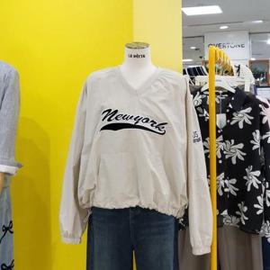 르피타 DP01 V넥 아노락 스트링 티셔츠 L243UTS905