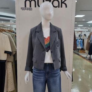 무자크 DP01 자수미니재킷 Mo7wjk21