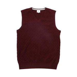 [예작(셔츠)]울 캐시미어 혼방 와플조직 베스트 조끼 YJ4WCD450-WI