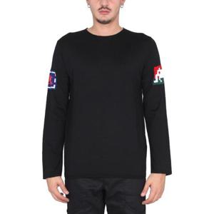 꼼데가르송 남성 블랙 울 라운드넥 긴팔니트 FJN003_1