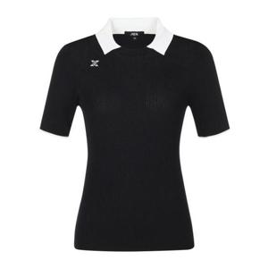 JDX HC11 여성 골지 배색 풀오버 X1SPV7331