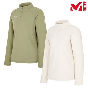 [밀레 (행사)]여성 간절기 긴팔 LD 엣지 조직감 집업 티셔츠_MXTFT521