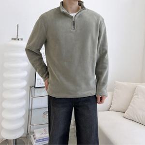 [리빌모아]남자 반집업 후리스 카라 맨투맨 DJ-TSA-SKRPMF3003-