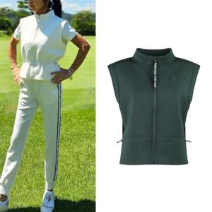 보스케 여성 가을 골프웨어 골프 하이넥 데일리 조끼 L102489