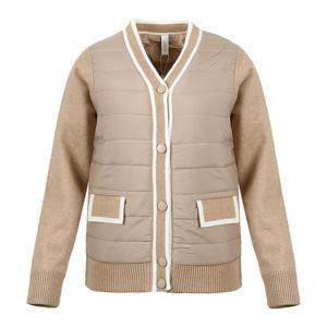 클라우스 여성골프웨어 덕다운 방풍 골프 니트 자켓 FH23WW2319 IS