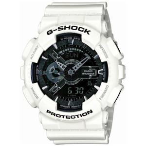 카시오 G-쇼크 (G-SHOCK) 화이트 앤 블랙 시리즈 (화이트 & 블랙 시리즈) GA-110GW-7AJF