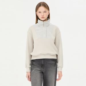 [시슬리] 로마 져지 아노락 스웻셔츠_SATS35461BE