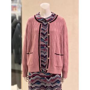 벨리시앙 세이브존01 아웃 포켓 글리터 니트 가디건(2color) KT3413