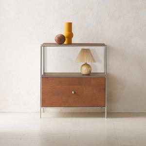 이노센트 스틸라 원목 미드센츄리 675 높은 모듈 거실장 선반형 i104755