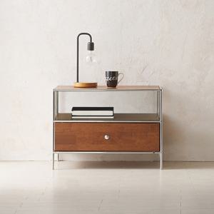 이노센트 스틸라 원목 미드센츄리 675 낮은 모듈 거실장 선반형 i104754