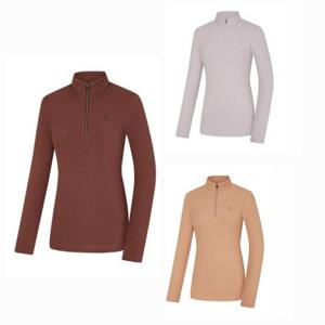 콜핑 HC03 여성 부드러운촉감의 기모 집업티셔츠 오아스 KUT0477W