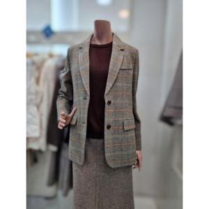 올앤선드리 세이브존06 울체크 재킷 A4W9J105