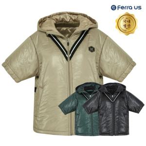 [페라어스]페라어스 여성 국산 골프 반팔 후드 패딩 AOW4MI7152