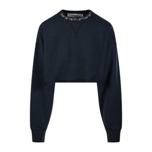 골든구스 크리스탈 칼라 크롭 크루넥 맨투맨 GWP02203 P001896