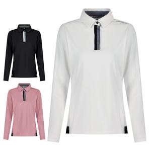 애플라인드 여성 단작포인트 기모 골프 티셔츠 AMWW0CLS01 IS