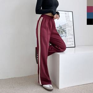 트랙팬츠 GBB H192W 여자 테잎 라인 트랙 팬츠