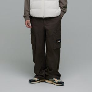 내셔널지오그래픽 N244MPT030 코튼 와이드 팬츠 BROWN