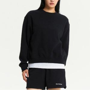 뉴발란스긴팔티 LQJ NBNCE4S082-19 여성 엠보스 빅로고 맨투맨 (OVER FIT)