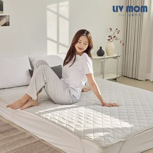 리브맘 데일리 프레쉬 누빔 침대패드 고정밴드형 슈퍼싱글