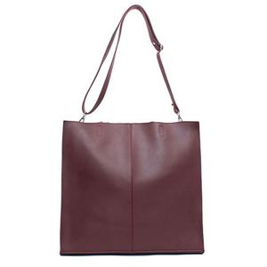 여성 대학생 캐주얼 가죽 빅사이즈 크로스 쇼퍼백