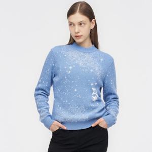 [링스골프]여성 자카드방풍스웨터 L21D4SR258_BP