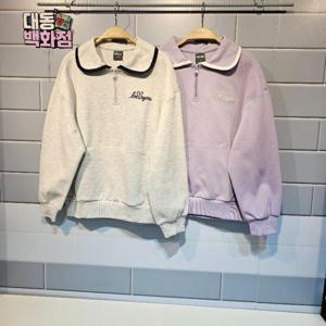 유솔대동백화점 DP01 CP양면반집업맨투맨 ULMA25S51