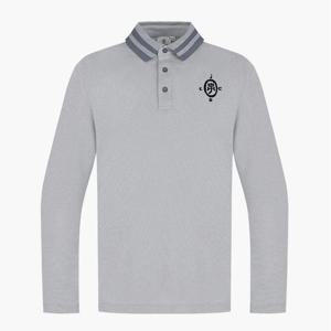 [까스텔바작]남성 에리 포인트 긴팔 티셔츠 BGDFTL004GY_CC