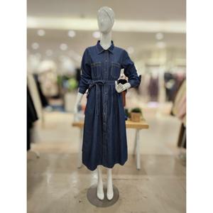 [포커스] 포커스 벨티드 데님 원피스 FS5A3OP30371