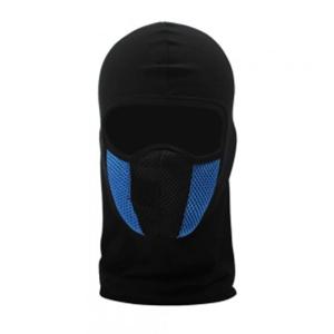 스포츠 메쉬 바라클라바 자전거 안면마스크(블루)