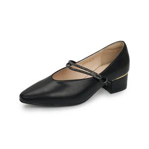 [무크]엠.무크 사리아 소가죽 쥬얼 펌프스 블랙 516523101AA