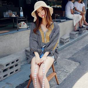 와이어 밀짚 파나마 왕골모자 챙넓은 라피아 비치모자