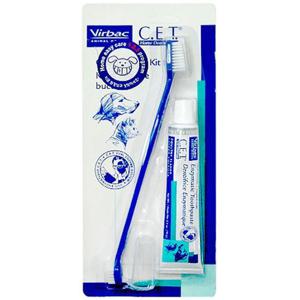 펫용품 버박 C.E.T. 치약칫솔 세트