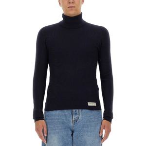 발망 하이 넥 패치 로고 터틀넥 스웨터 BH1KH015 KE936AE