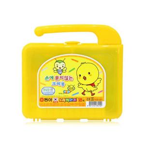 [알파]노랑병아리 크레용 18색