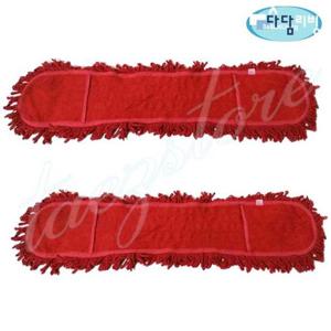 기름걸레 리스킹리필/60cm 자루걸레 나무무대걸레