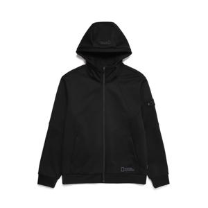 내셔널지오그래픽 N223MFT300 부노 트레이닝 후드 집업 CARBON BLACK