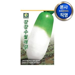 강강수월래무 씨앗 20g . 원예 야채 채소 무우 김장 김치용 텃밭 재배 씨 종자.