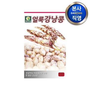 얼룩 강낭콩 씨앗 (왜성) 30g . 비넝쿨성 야채 채소 텃밭 씨 종자.