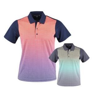 보스케 남성 봄 여름 골프웨어 냉감 반집업 카라 반팔 티셔츠