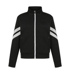 [핑]골프 여성 배색 테잎 장식 집업 긴팔 티셔츠 121D3TF285- BK